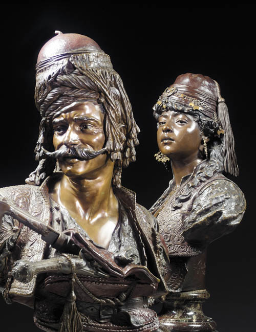 Guillemin Orientalist Busts